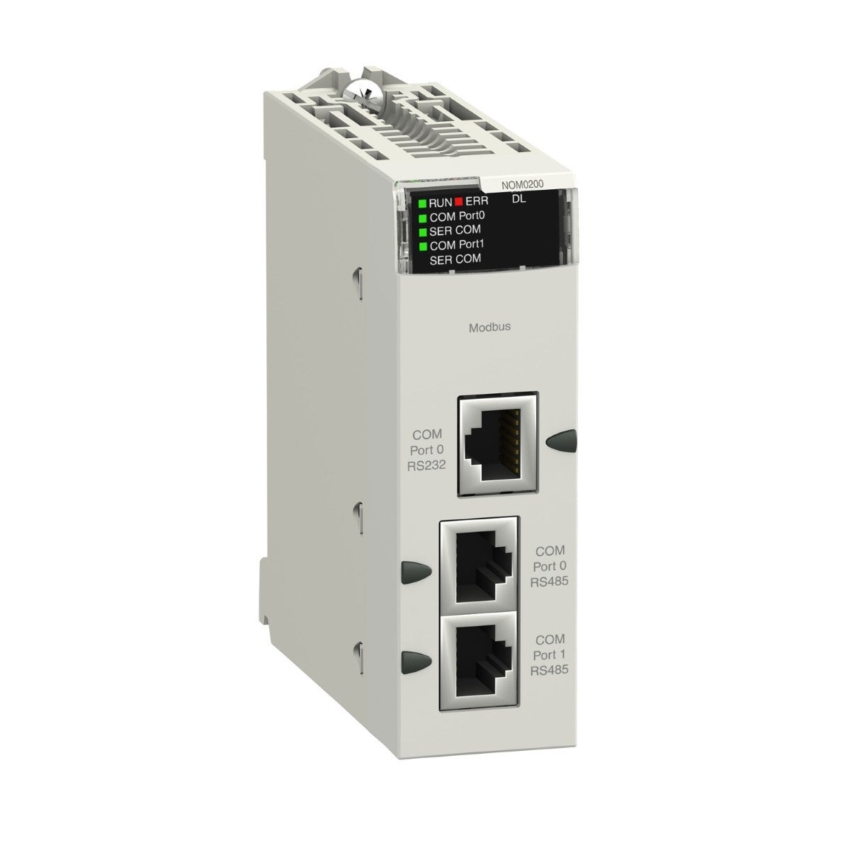 Serial link module with 2 RS-485/232 ports in Modbus and Character mode
