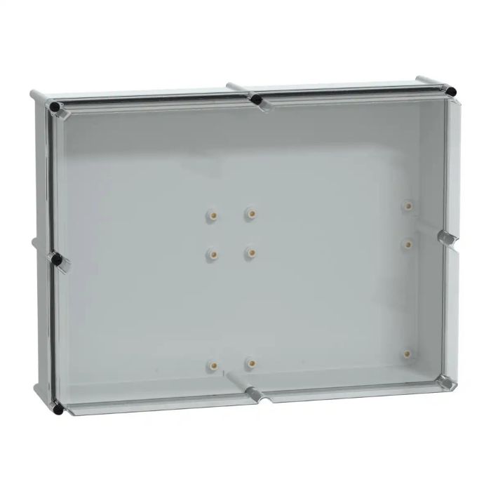 PLS box, polyester rear, transparent PC cover IP66 54x72x23cm main product photo