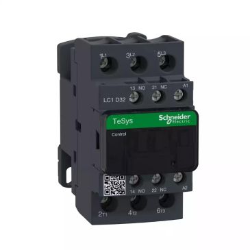 TeSys D contactor - 3P(3 NO) - AC-3 - <= 440 V 32 A - 24 V AC coil