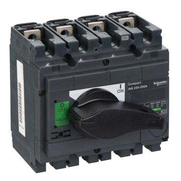 switch-disconnector Compact INS250 - 200 A - 4 poles