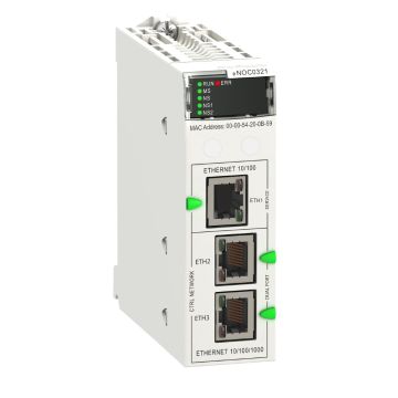 Communication module, Modicon M580, Ethernet 3 subnets, IP Forwarding function