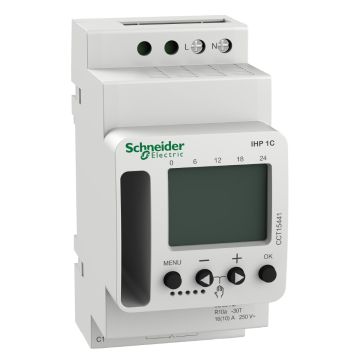 Acti9 IHP 1C w (24h/7d) programmable time switch
