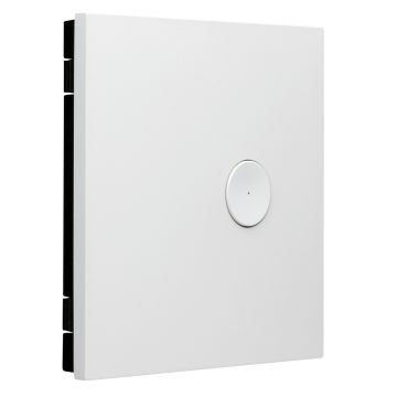 Wall Plate, C-Bus, Saturn Zen, key input unit, E-Series, 1 key, zen white