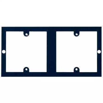 Mita - 87 mm mounting plate for two single gang wiring devices