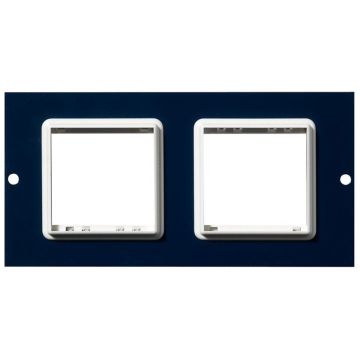 Mita - 87 mm mounting plate with 2 x EURO 50 x 50 mm frames