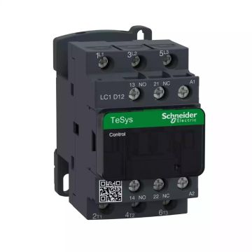 TeSys D contactor - 3P(3 NO) - AC-3 - <= 440 V 12 A - 24 V AC coil