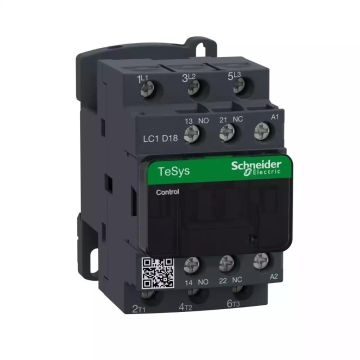 TeSys D contactor - 3P(3 NO) - AC-3 - <= 440 V 18 A - 110 V AC coil