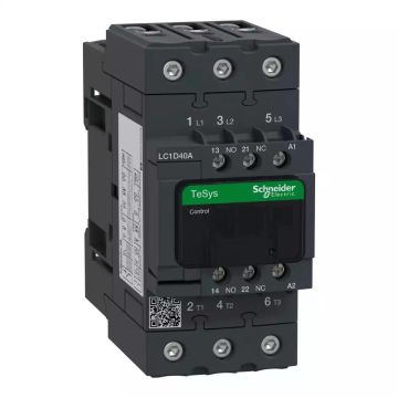 TeSys D contactor - 3P(3 NO) - AC-3 - <= 440 V 40 A - 230 V AC 50/60 Hz coil
