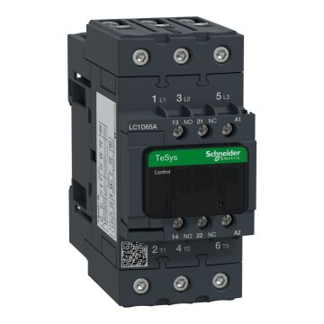 TeSys D contactor - 3P(3 NO) - AC-3 - <= 440 V 65 A - 48 V AC 50/60 Hz coil