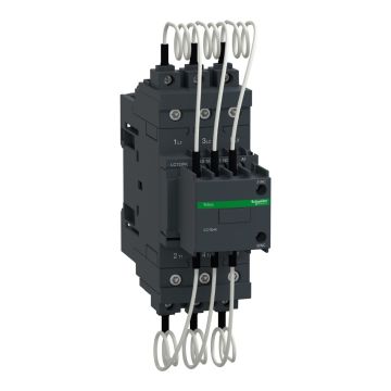 Capacitor duty contactor, TeSys Deca, 30kVAR, 400V, 50Hz, 220VAC 50/60Hz coil