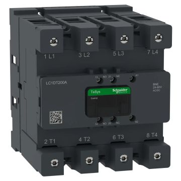Contactor Deca 200A 4P 24-60V ACDC EvLk