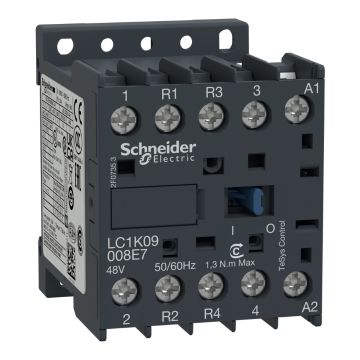 contactor, TeSys K, 4P(2NO+2NC), AC-1 440V 20A, 110V AC coil