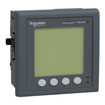 EasyLogic PM2220, Power & Energy meter, up to 15th H, LCD, RS485, class 1