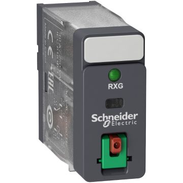 interface plug-in relay - Zelio RXG - 1C/O standard -230VAC-10A-with LTB and LED