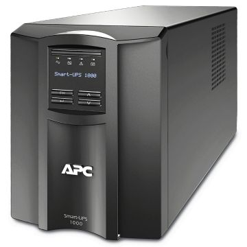 APC Smart-UPS, Line Interactive, 1000VA, Tower, 230V, 8x IEC C13 outlets, SmartSlot, AVR, LCD