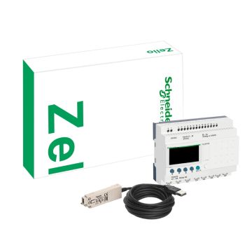modular smart relay Zelio Logic - â€œdiscoveryâ€ pack - 10 I O - 24 V DC