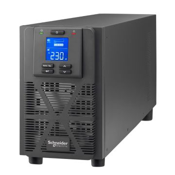 Easy UPS 1 Ph On-Line, 2000VA, Tower, 230V, 4x IEC C13 outlets, Intelligent Card Slot, LCD