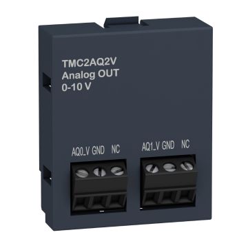 cartridge M221 - 2 analog voltage outputs - I/O extension