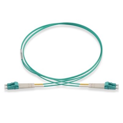 Fibre optic patch cord, Actassi, OM3, LC-LC, duplex, LSZH, 5 m