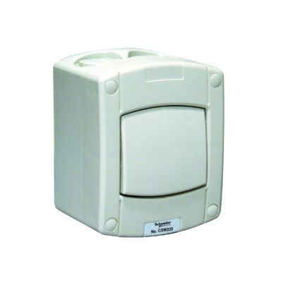 20A 250V Surface Mount One Gang Double Pole Switch IP66