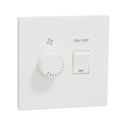 Fan Controller with switch, AvatarOn C, white