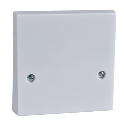 Exclusive - cooker control unit - 1 gang - white