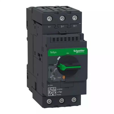 Motor circuit breaker, TeSys GV3, 3P, 37-50 A, thermal magnetic, EverLink terminals