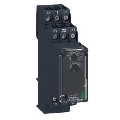 On and Off-delay Timing Relay - 0.05sâ€¦300h - 24â€¦240V AC/DC - 1C/O