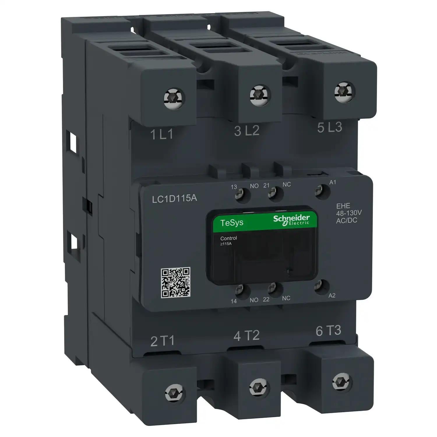 Contactor Deca 115A 3P 48-130V ACDC EvLk