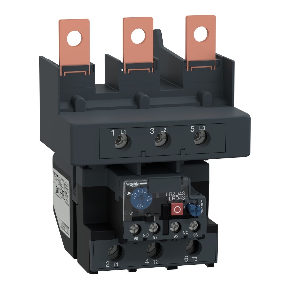 TeSys LRD thermal overload relays - 110...140 A - class 10A