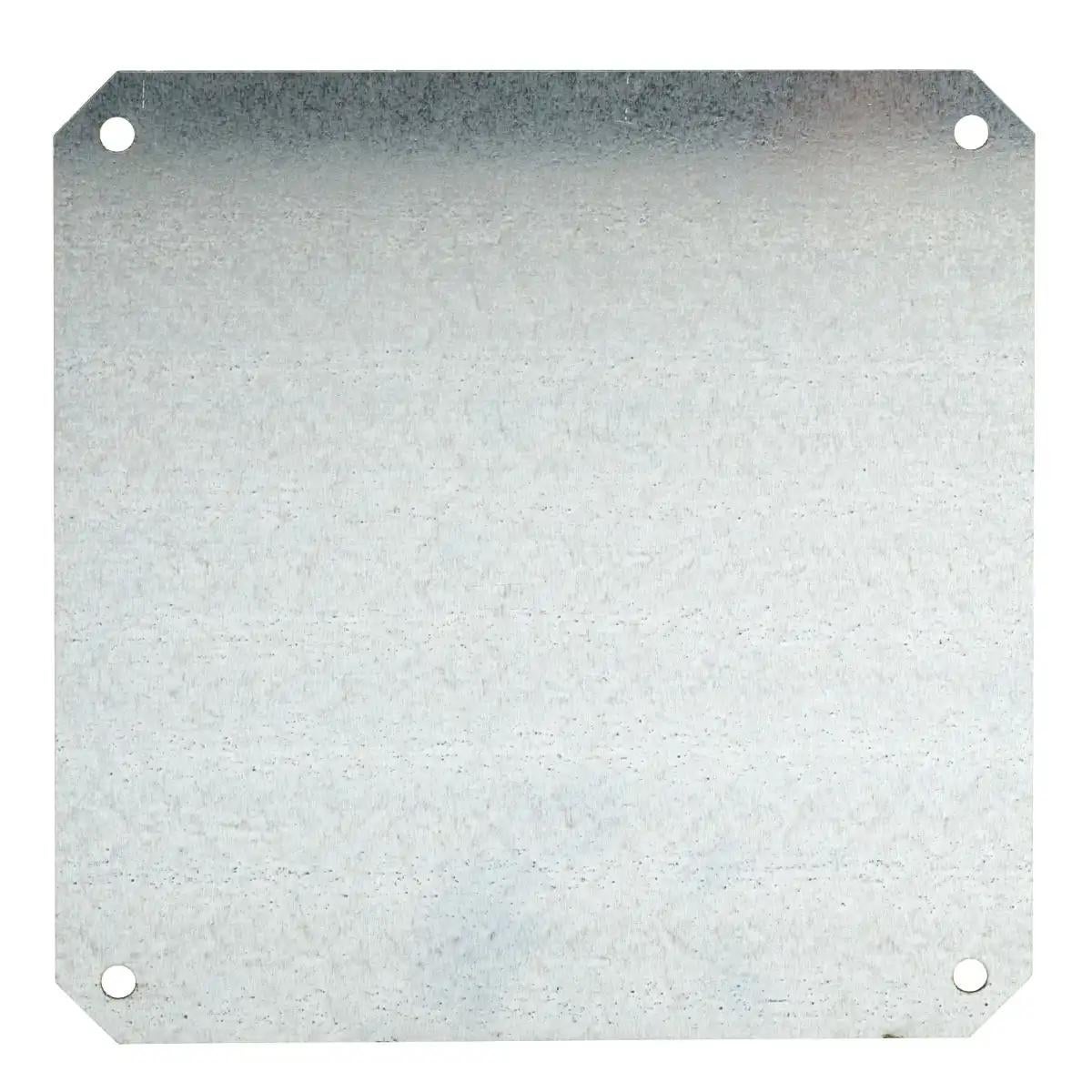 Metallic mounting plate for PLS box 54x54cm