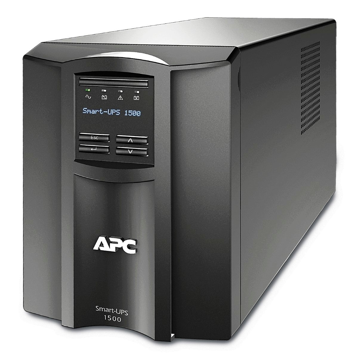 APC Smart-UPS, Line Interactive, 1500VA, Tower, 230V, 8x IEC C13 outlets, SmartSlot, AVR, LCD
